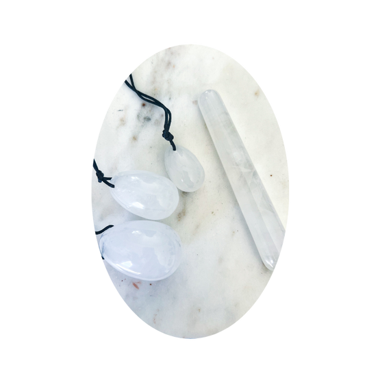 Yoni Healing Pack - Clear Quartz