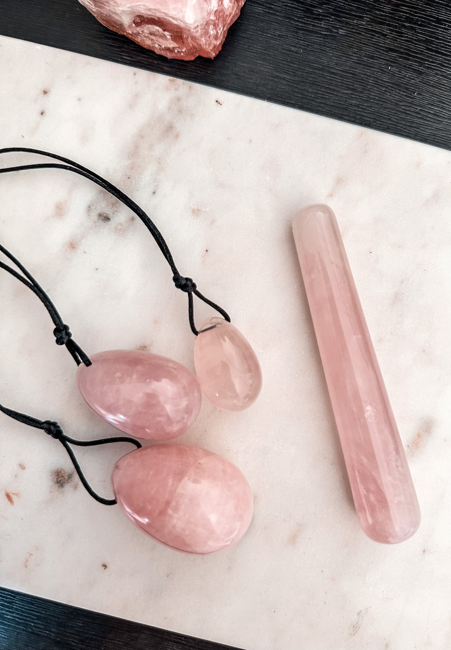 Yoni healing pack - rose quartz