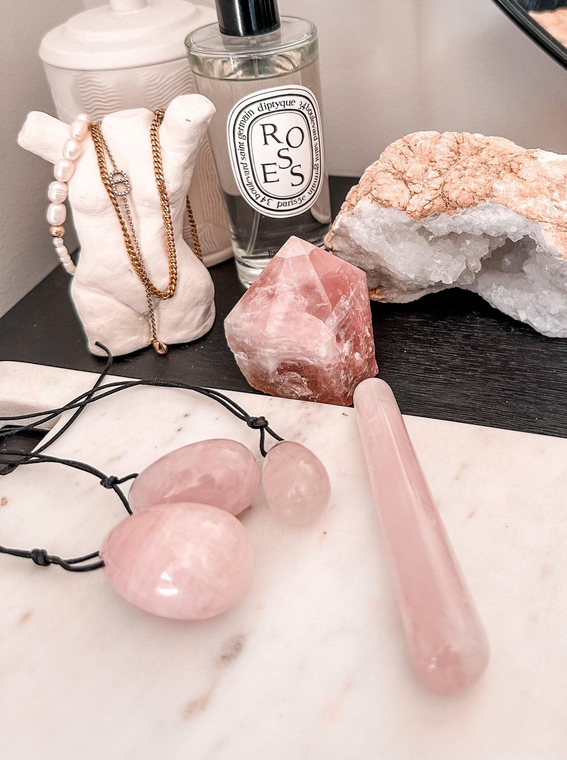 Yoni healing pack - rose quartz